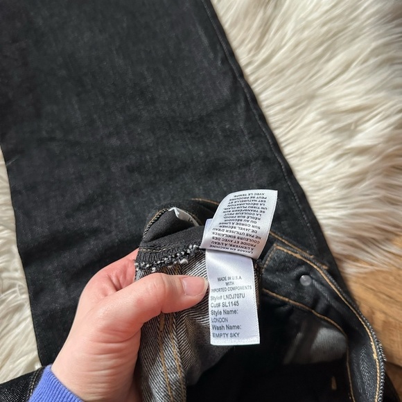 SLVRLAKE London Straight Leg Jean In Empty Sky - Picture 7 of 9